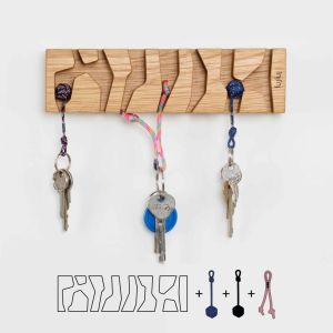 FujFuj Classic 2 Oak Wood Key Holders