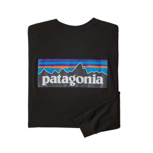 Patagonia Men's Long-Sleeved P-6 Logo Responsibili-Tee