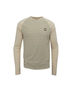 Moon Striped Long Sleeve Top